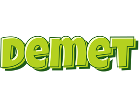 Demet summer logo