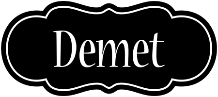 Demet welcome logo