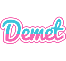 Demet woman logo