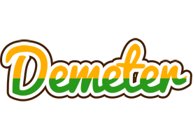 Demeter banana logo