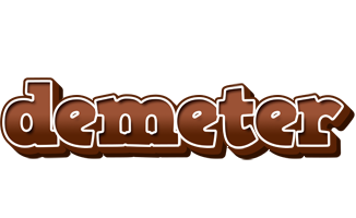 Demeter brownie logo