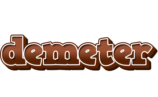 Demeter brownie logo