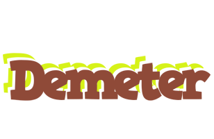 Demeter caffeebar logo