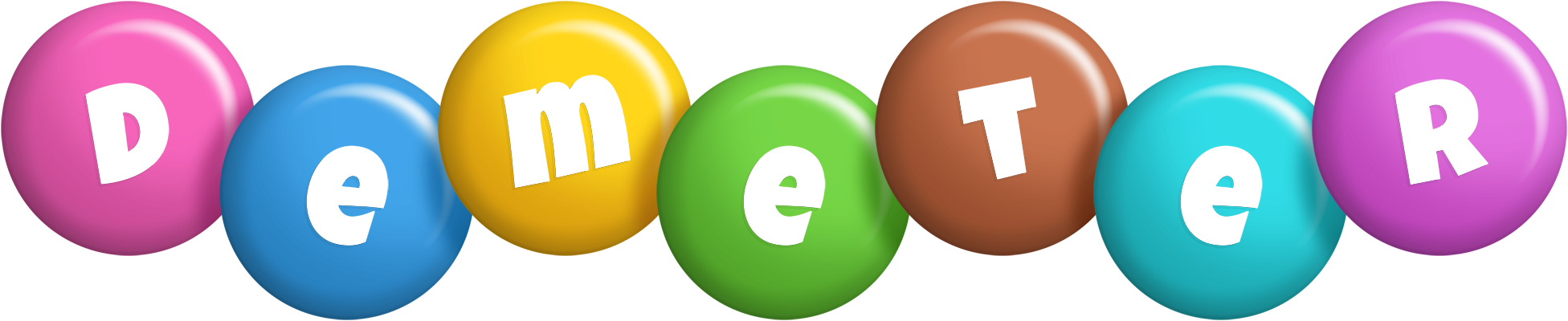 Demeter candy logo