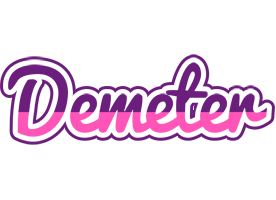 Demeter cheerful logo