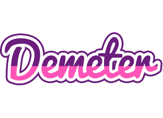 Demeter cheerful logo