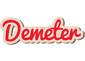 Demeter chocolate logo