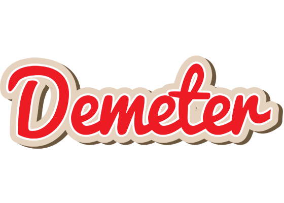 Demeter chocolate logo