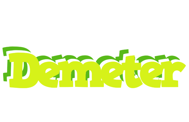 Demeter citrus logo