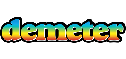 Demeter color logo