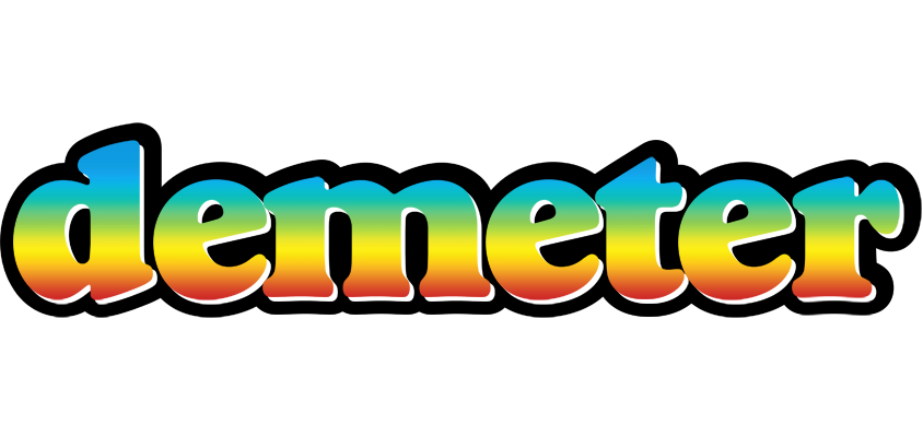 Demeter color logo