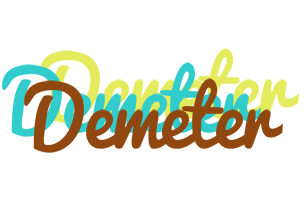 Demeter cupcake logo