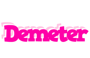 Demeter dancing logo