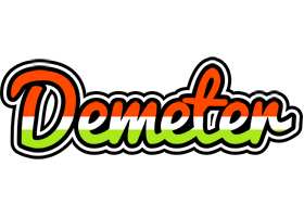 Demeter exotic logo