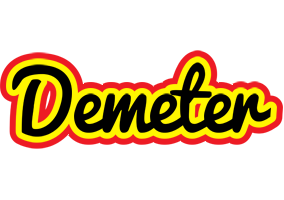 Demeter flaming logo