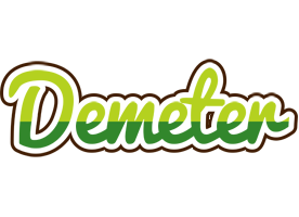 Demeter golfing logo