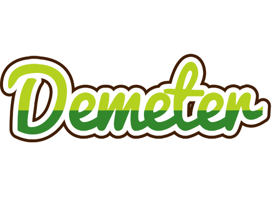 Demeter golfing logo