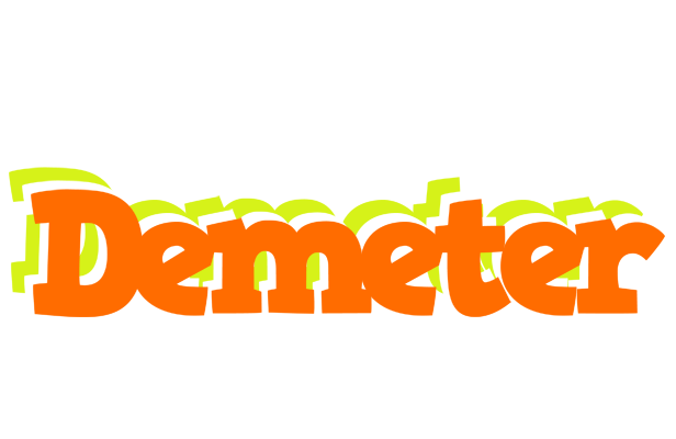 Demeter healthy logo