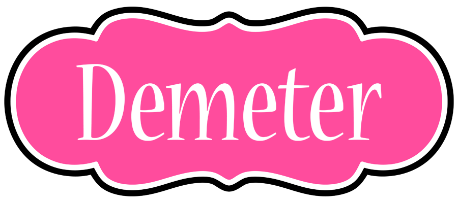 Demeter invitation logo