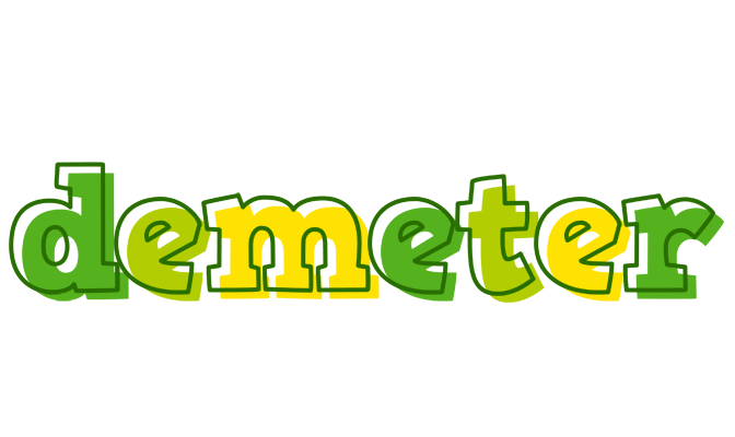 Demeter juice logo