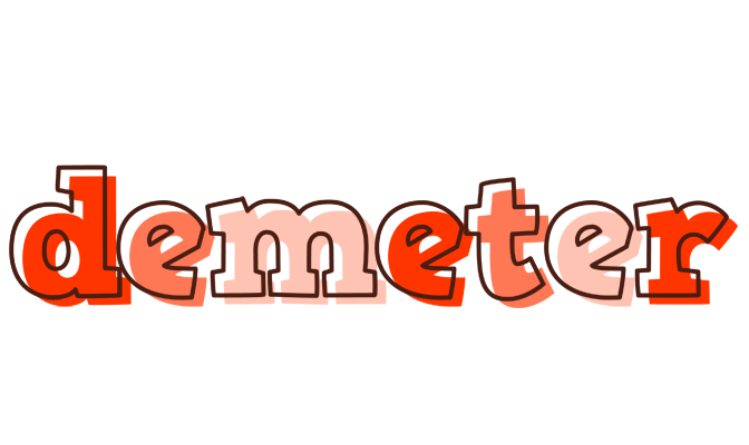 Demeter paint logo