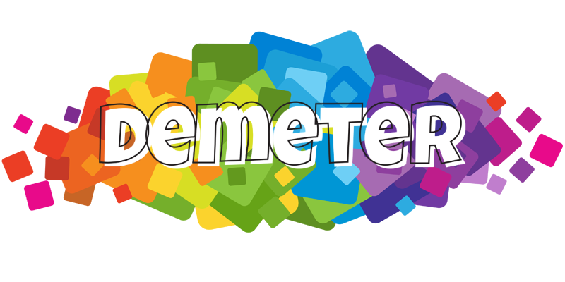 Demeter pixels logo