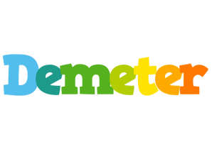 Demeter rainbows logo