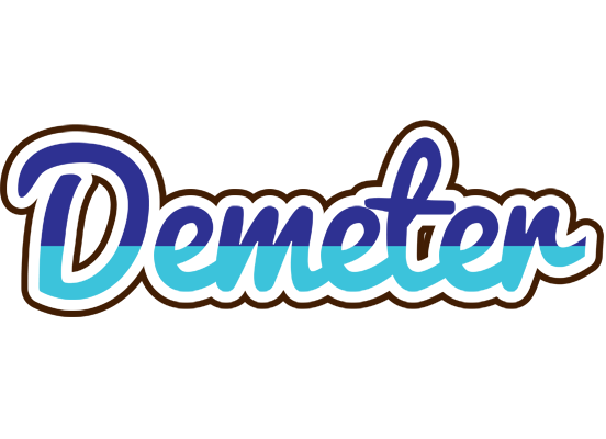 Demeter raining logo