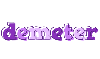 Demeter sensual logo