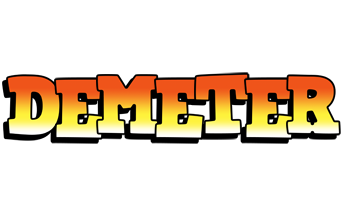 Demeter sunset logo