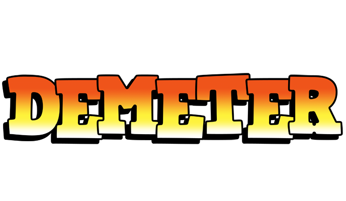 Demeter sunset logo