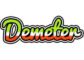 Demeter superfun logo