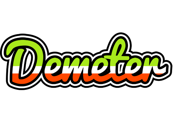 Demeter superfun logo