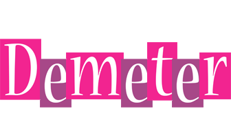 Demeter whine logo