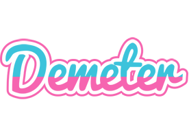 Demeter woman logo