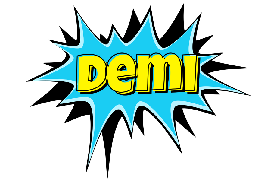 Demi amazing logo