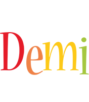 Demi birthday logo