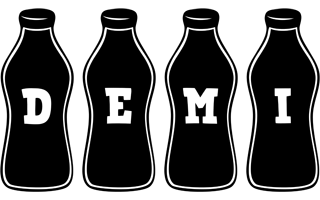 Demi bottle logo