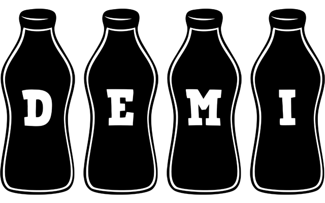 Demi bottle logo