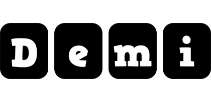 Demi box logo
