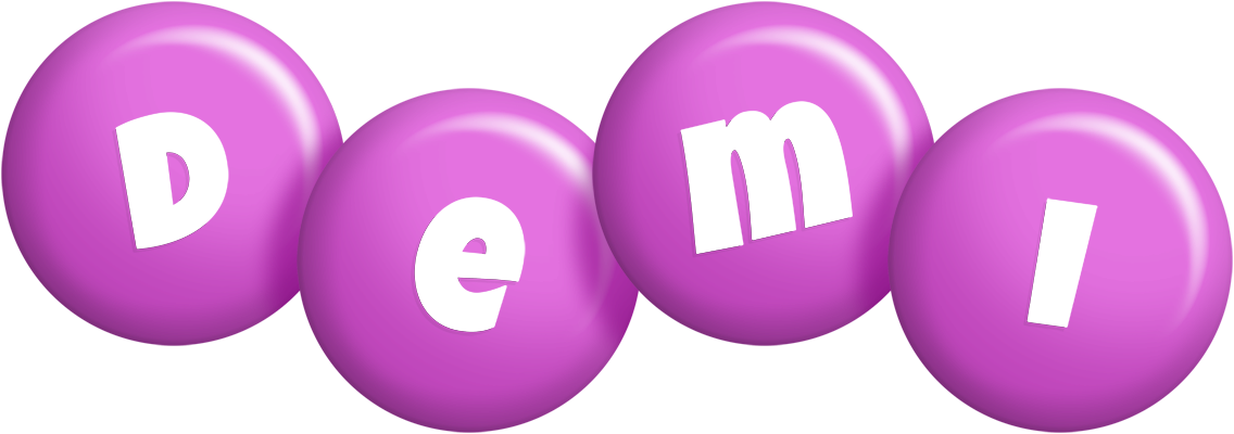 Demi candy-purple logo
