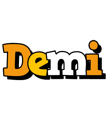 Demi cartoon logo