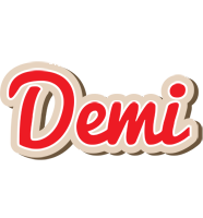 Demi chocolate logo