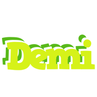 Demi citrus logo