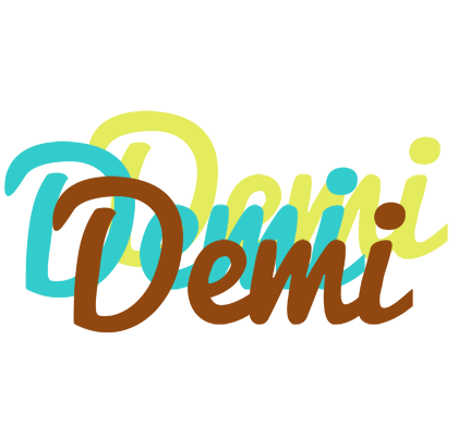 Demi cupcake logo