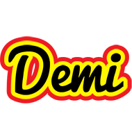 Demi flaming logo