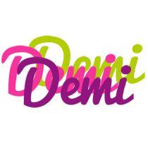 Demi flowers logo