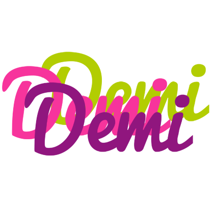 Demi flowers logo