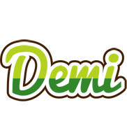 Demi golfing logo