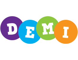 Demi happy logo